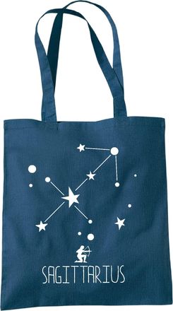 Bang Tidy Clothing Tote Bags For Women Zodiac Sagittarius Printed Cotton Shopper Bag Gifts PETR