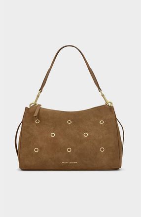 Katie Loxton Alize Shoulder Bag in Caramel Suedette at Nordstrom
