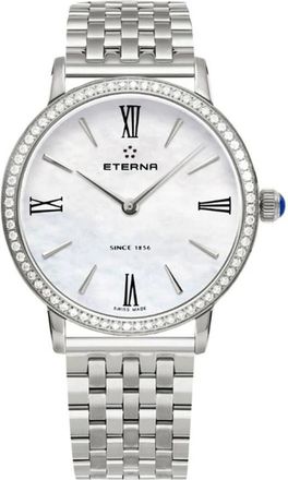 Eterna Accessoires, Heren, Grijs, ONE Size, Eternity Quartz 32mm