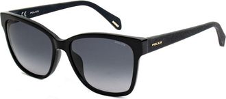 Police Black Acetate Womens Sunglasses