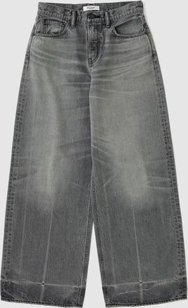 Moussy Vintage Jean Mv Paseo Super Wide Pants Light Black