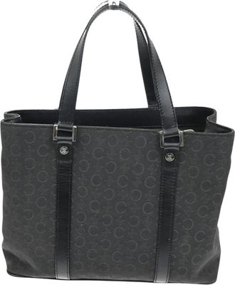 Celine Pre-owned Tote Bags, female, Black, Size: ONE SIZE Pre-owned Vintage Monogram Tote Bag