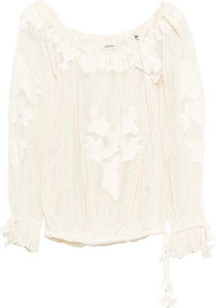 Isabel Marant Floral Appliqu&eacute; Blouse