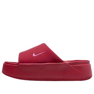 Nike (WMNS) Nike Calm Elevation Slides Team Crimson IO0495-602