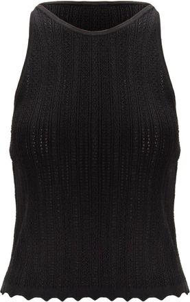 Nenette Top sin mangas - Tops - Mujer - Negro - L