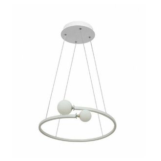 Trade Shop Trade Shop Traesio - Trade Shop - Lampadario Led 34 W A Sospensione Design Moderno In Alluminio Pvc Luce 6500k A58