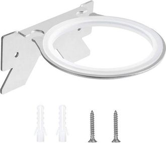 No Brand Soporte De Pared De Acero Inoxidable Para Secador De Pelo Y Plancha, Ideal Para Ba&ntilde;o, Dormitorio O Balc&oacute;n