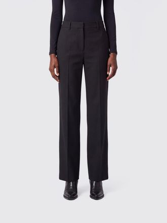 Pantaloni Torino Mid-Rise Virgin Wool Straight-Leg Tailored Trousers