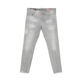 Dsquared2 Slim-fit Jeans - male - Dsquared2 - Slim Fit Jeans - Gray - 3XL - Jeans