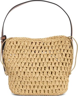 Urban Expression Straw Bucket Bag in Natural Tan at Nordstrom Rack