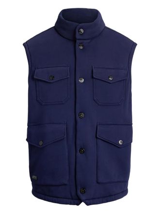 Polo Ralph Lauren button-fastening gilet - Blue