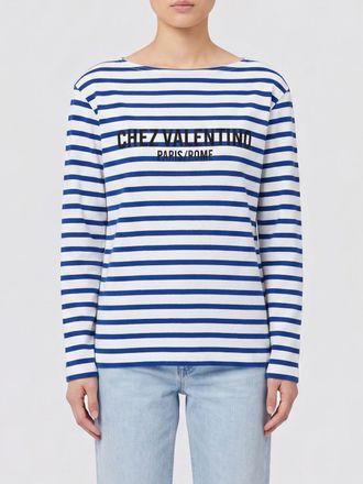 Valentino T-shirts Chez Valentino in cotone a righe