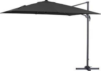 Habitat & Jardin Parasol negro 300 x 300 x 290 cm