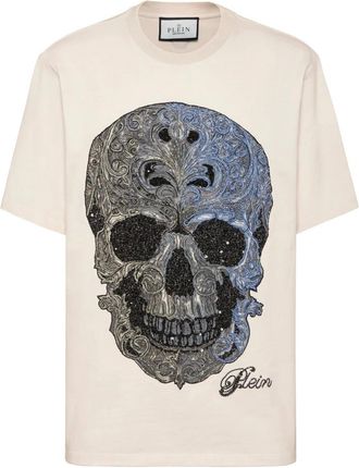 Philipp Plein Hombre, Camisetas, Beige, Talla: L