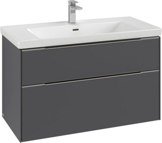 Villeroy & Boch Subway 3.0 Mueble Bajo Lavabo, 2 Extra&iacute;bles