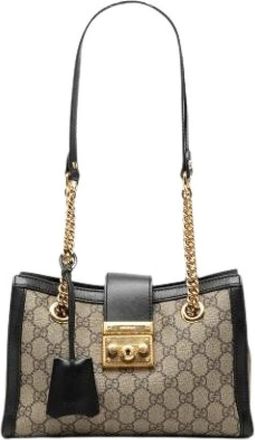 Gucci Borsa Tote Pre-owned Padlock - - Pre-owned - Donna - Beige - ONE SIZE
