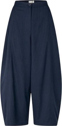 Lollys Laundry Tyler LL Pants - Dames - Vrijetijds broeken - Blauw - L - Polyester - Broeken