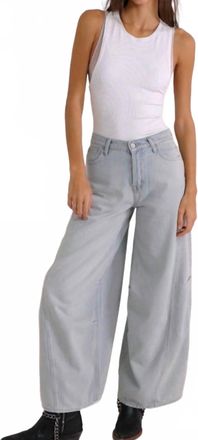 Free People Westward Demi Jeans In Light Wash