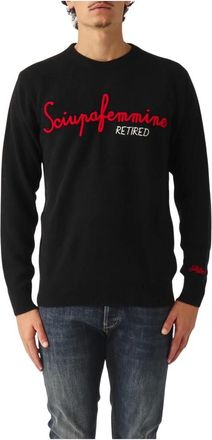 MC2 Saint Barth Truien & Vesten, Heren, Zwart, S, Heron Sweater