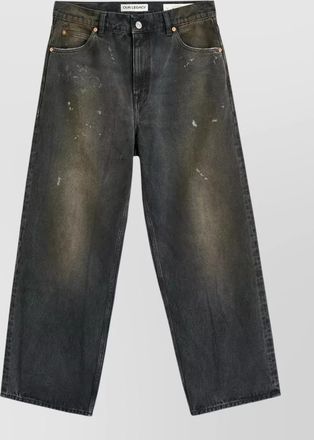 Our Legacy cotton wide-leg jeans