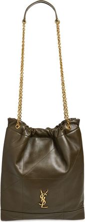 Saint Laurent Jamie 4.3 Patchwork Leather Shoulder Bag in Light Musk at Nordstrom
