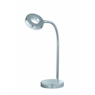 Reality Sobremesa Led Flexible 4w Rennes Chrome Trio Lighting