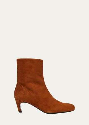 Proenza Schouler 60mm Uma Suede Ankle Boots
