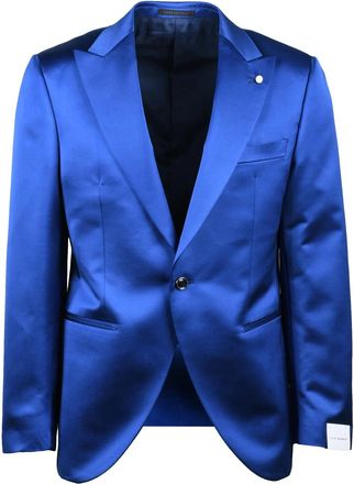 Lubiam Satin Finish Tailored Luigi Bianchi Jacket