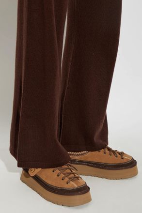 UGG Heritage Lace-Up Slipper Sneakers, Womens, Brown