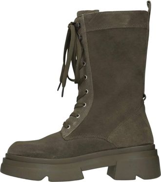 Emanuelle Vee Dames, Schoenen, Groen, Maat: 39 EU Su&egrave;de