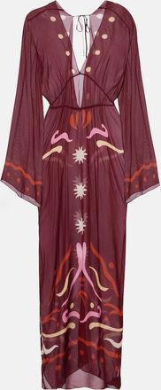 Cala de la Cruz Odele printed maxi dress