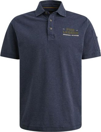 PME Legend Heren, Tops, Blauw, Maat: L Katoen
