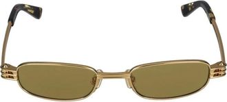 Bottega Veneta Bv 1381S Zonnebril - unisex - Zonnebrillen - Geel - 50 MM - Accessoires