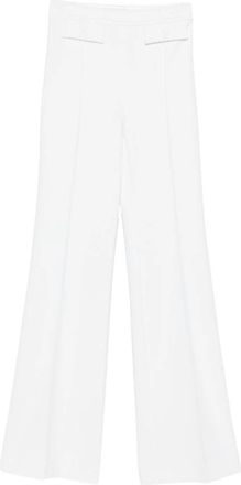 Elisabetta Franchi Wide Broeken - Dames - Wijde Broeken - Wit - 2XL - Broeken