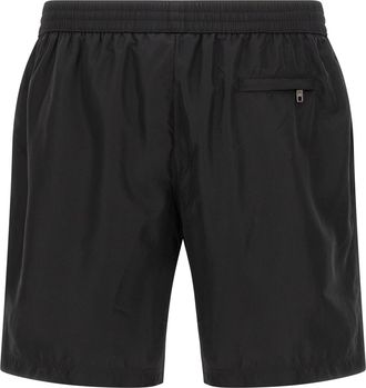 Dolce & Gabbana Mens Black Polyamide Swim Shorts