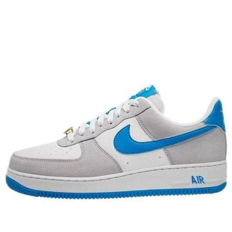 Nike Air Force 1 07 LV8 EMB Grey Fog Light Photo Blue CN0844-001