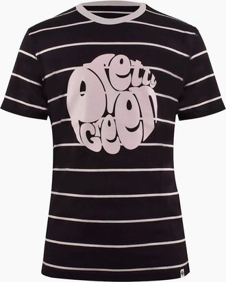 Pretty Green Mens Capella Crew Neck Regular Fit T-Shirt - Black - Size: 2X large