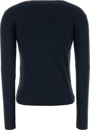 A.P.C. Womens Cora Cardigan Navy Cotton