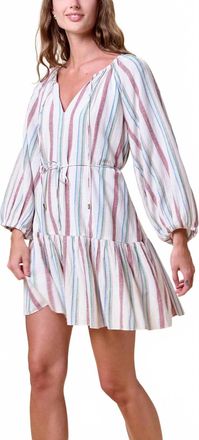 Cleobella Mariah Mini Dress In Ivory Multi