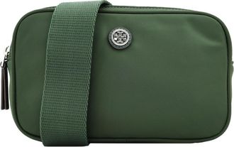 Tory Burch Virginia Nylon Belt Bag In Basil