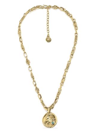 Goossens Collana con medaglione capricorno - Oro