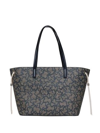 Tous Kaos Icon bear-logo tote bag - women - Polyurethane - One Size - Black