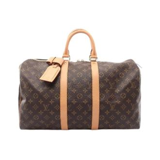 Louis Vuitton Pre-owned Keepall 45 Monogram Boston Bag - unisex - Louis Vuitton Vintage - Vintage Weekend Bags - Brown - ONE SIZE - Pre-owned