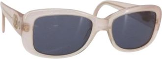 Chanel Pre-owned Accessories, female, Pink, Size: ONE SIZE Pre-owned Vintage Sunglasses