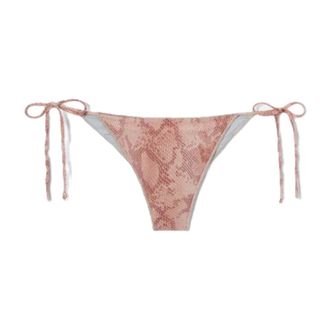 MC2 Saint Barth Bikinis, female, Pink, Size: XS Marielle Overlock Cheeky Bottom