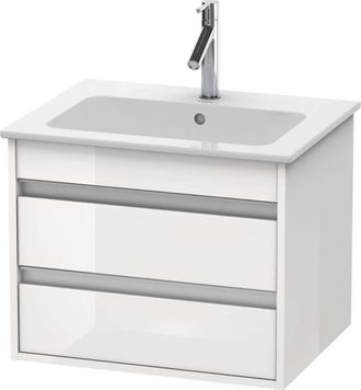 Duravit Ketho Neceser De Pared 6428, 2 Cajones, 600mm, Incl. - Duravit