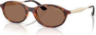 Vogue Eyewear Vo 5625S Zonnebril - unisex - Zonnebrillen - Bruin - 52 MM - Accessoires