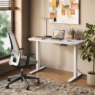 Vicco Escritorio Elevate, Blanco, 120 X 60 Cm 2 Motores, Vicco