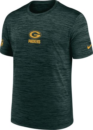 Nike Green Bay Packers Sideline Team Issue Velocity Nike Mens Dri-FIT NFL T-Shirt in Green | 02ER3EE7T-P88
