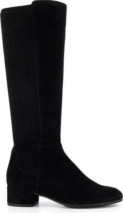 Dune London Ladies TAYLA Wide Fit Stretch Knee-High Boots Size UK 5 Suede Knee High Boots